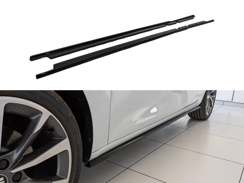 Side Skirts Extensions V.1 Seat Leon Mk4 FR / Cupra Leon Mk1 - Image 2