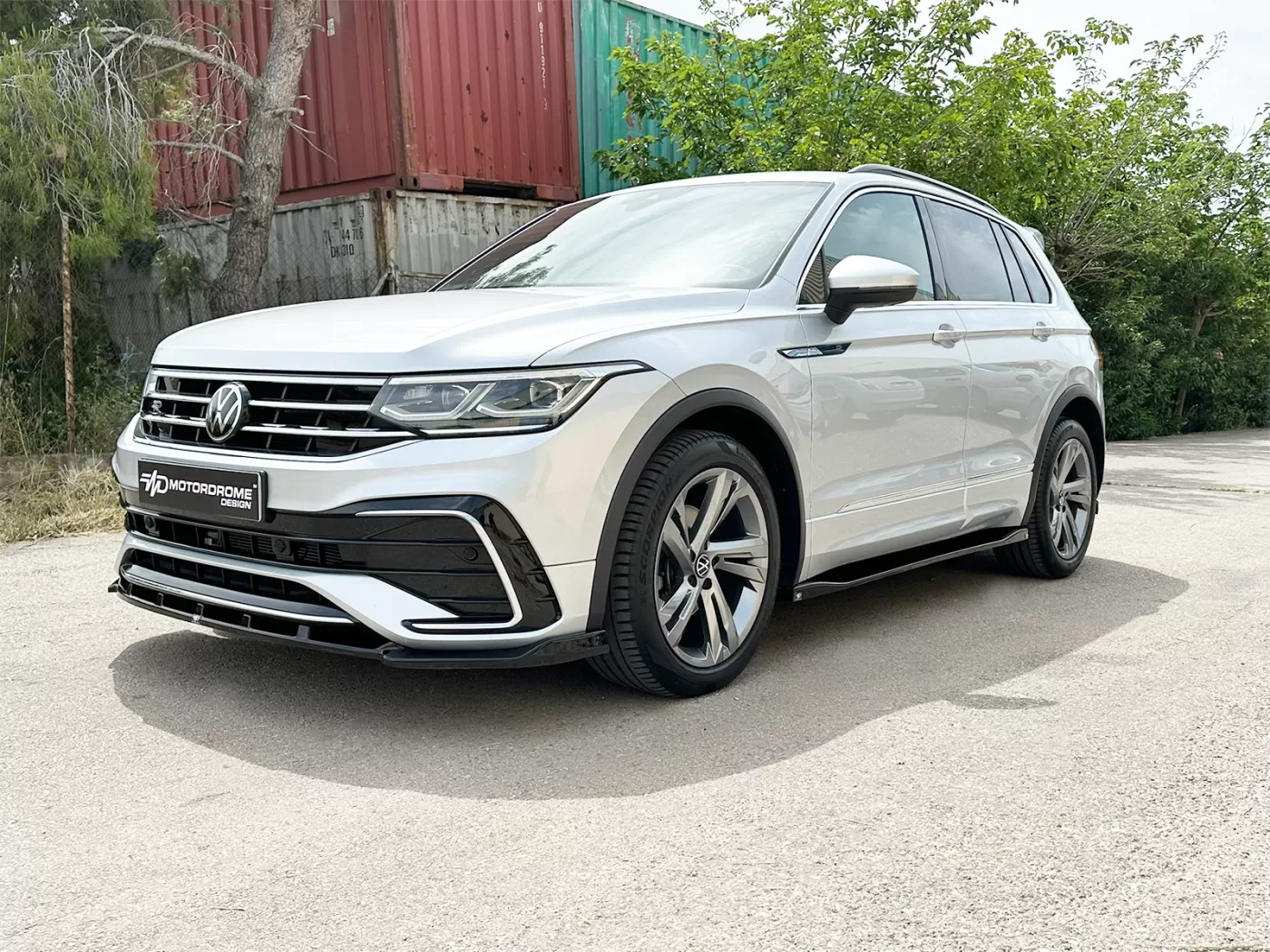 Side Skirts Extensions Volkswagen Tiguan R / R-Line Mk2 Facelift (2020-2024) - Image 2