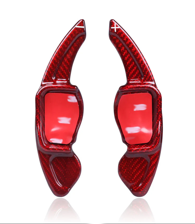 Skoda Octavia / Superb Red Or Black Carbon Fibre Paddle Extensions (Plus Supporting Models)