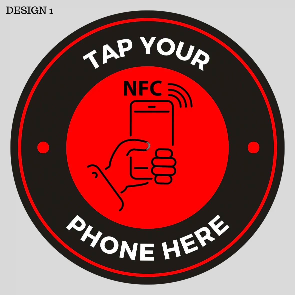 CUSTOM NFC Chip Tap Sticker (Add Your Own Link) - Image 2