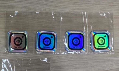 CUSTOM NFC Chip Tap Sticker (Add Your Own Link) - Image 23