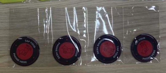 CUSTOM NFC Chip Tap Sticker (Add Your Own Link) - Image 24