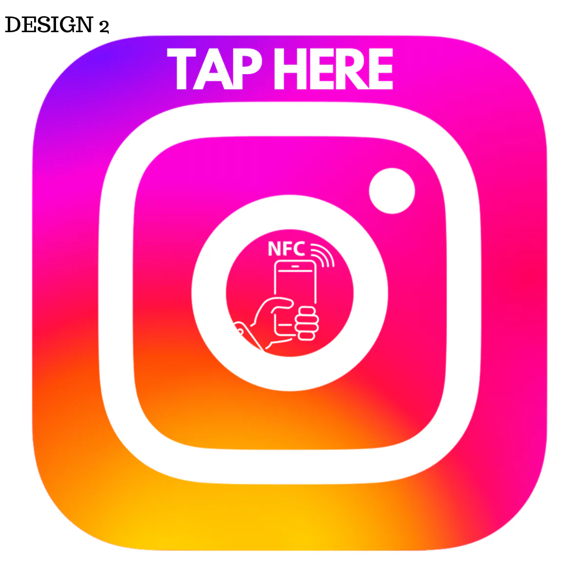 CUSTOM NFC Chip Tap Sticker (Add Your Own Link) - Image 5