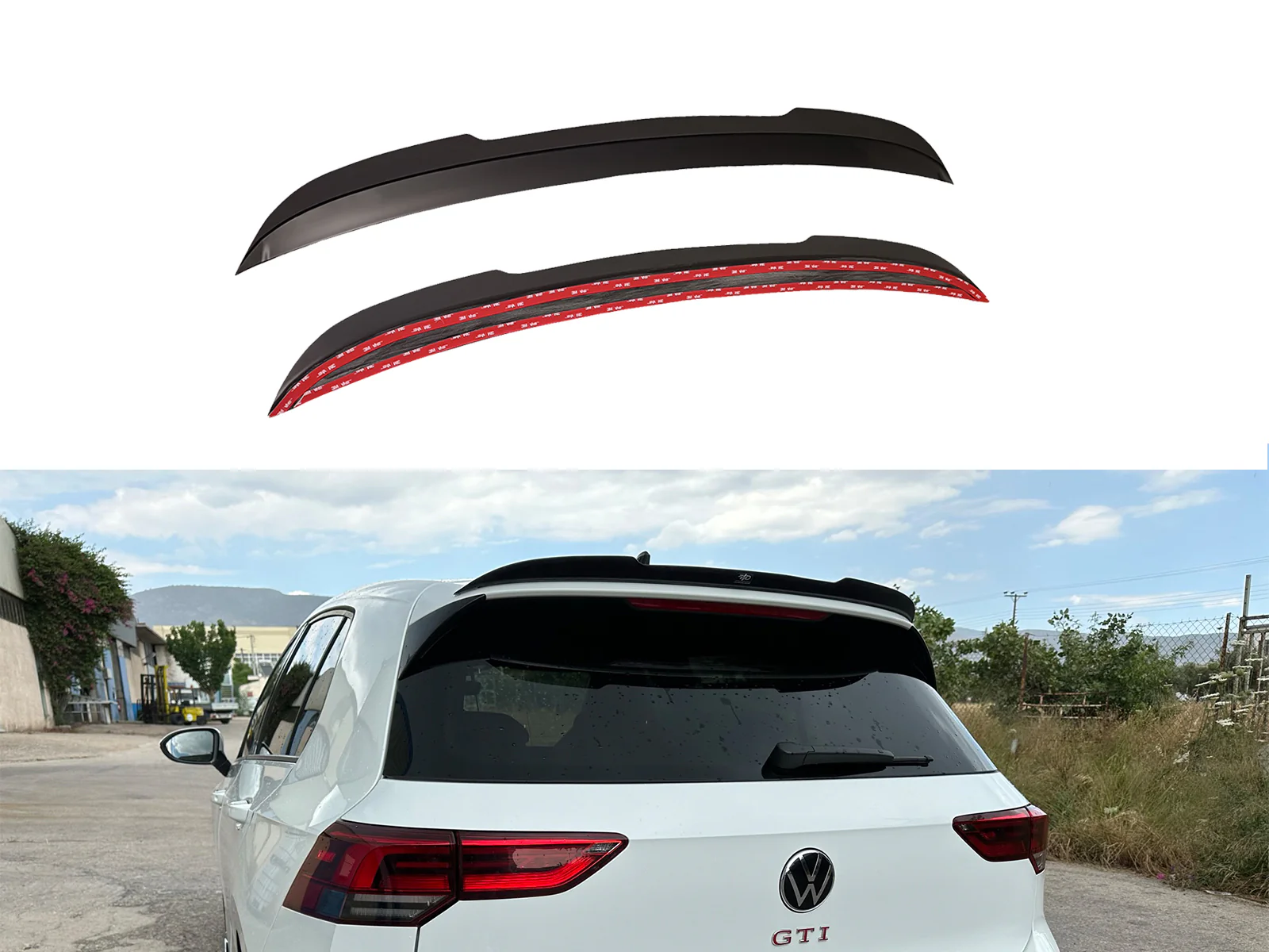Spoiler Cap Volkswagen Golf Mk8 GTI / R