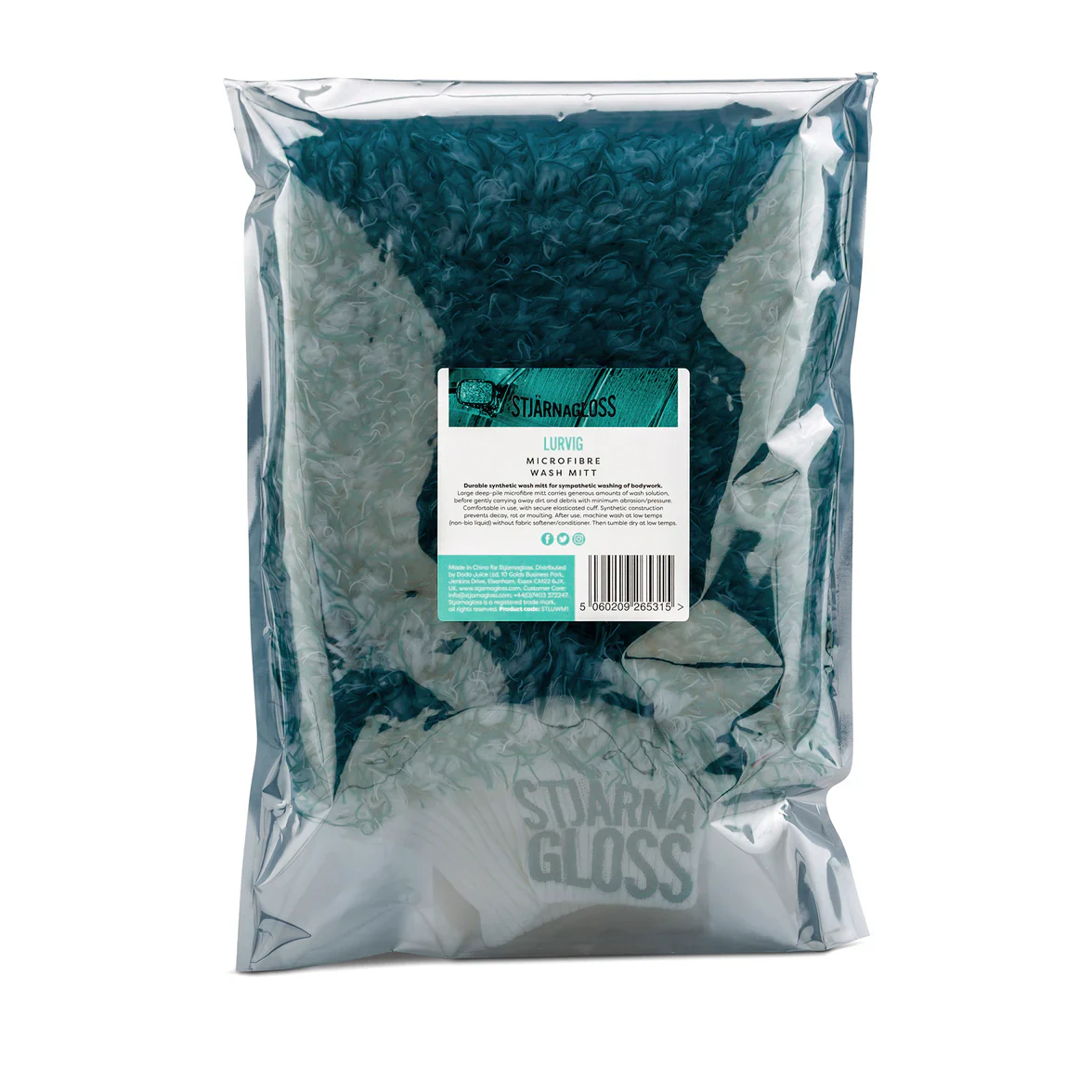 Stjarnagloss Lurvig - Microfibre Car Wash Mitt - Image 3