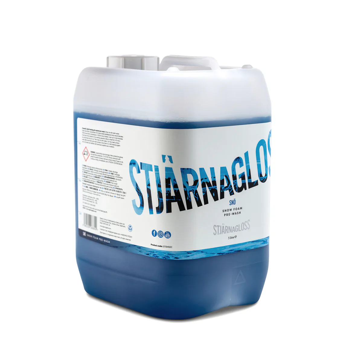 Stjarnagloss Snö-PH Neutral Snow Foam Pre-Wash - Image 4