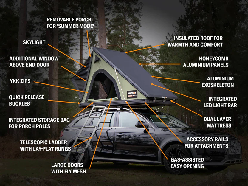 TentBox Cargo - Car Roof Tent - Image 15