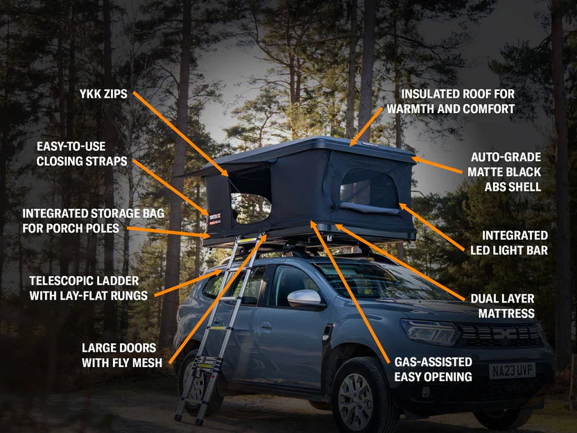 TentBox Classic 2.0 - Car Roof Tent - Image 11