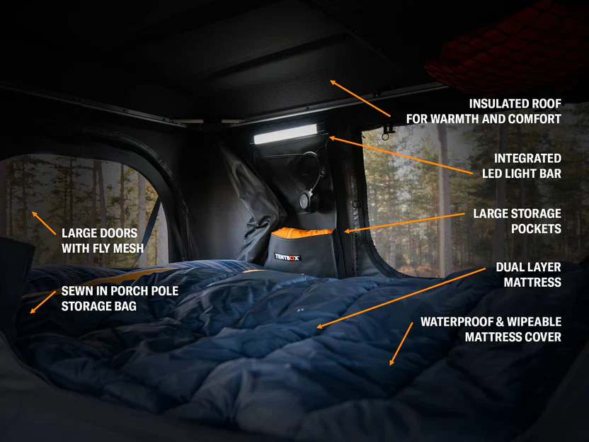 TentBox Classic 2.0 - Car Roof Tent - Image 9