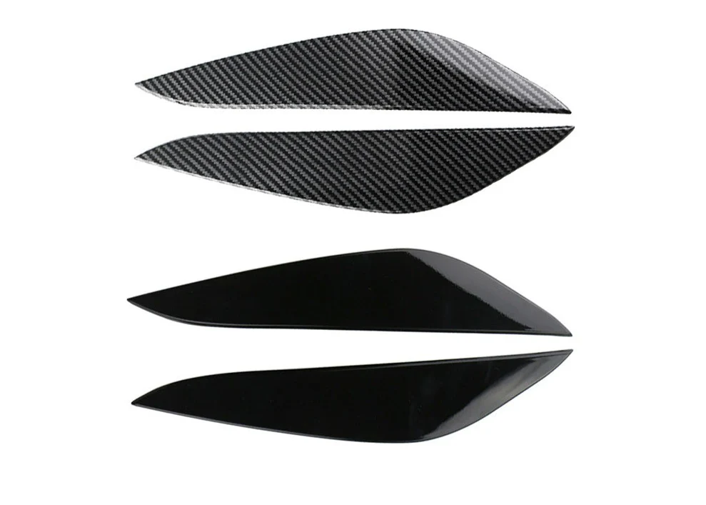 TESLA Model 3 Carbon Fibre Look Headlight Eyebrows (2016 - 2022+ models) - Image 2