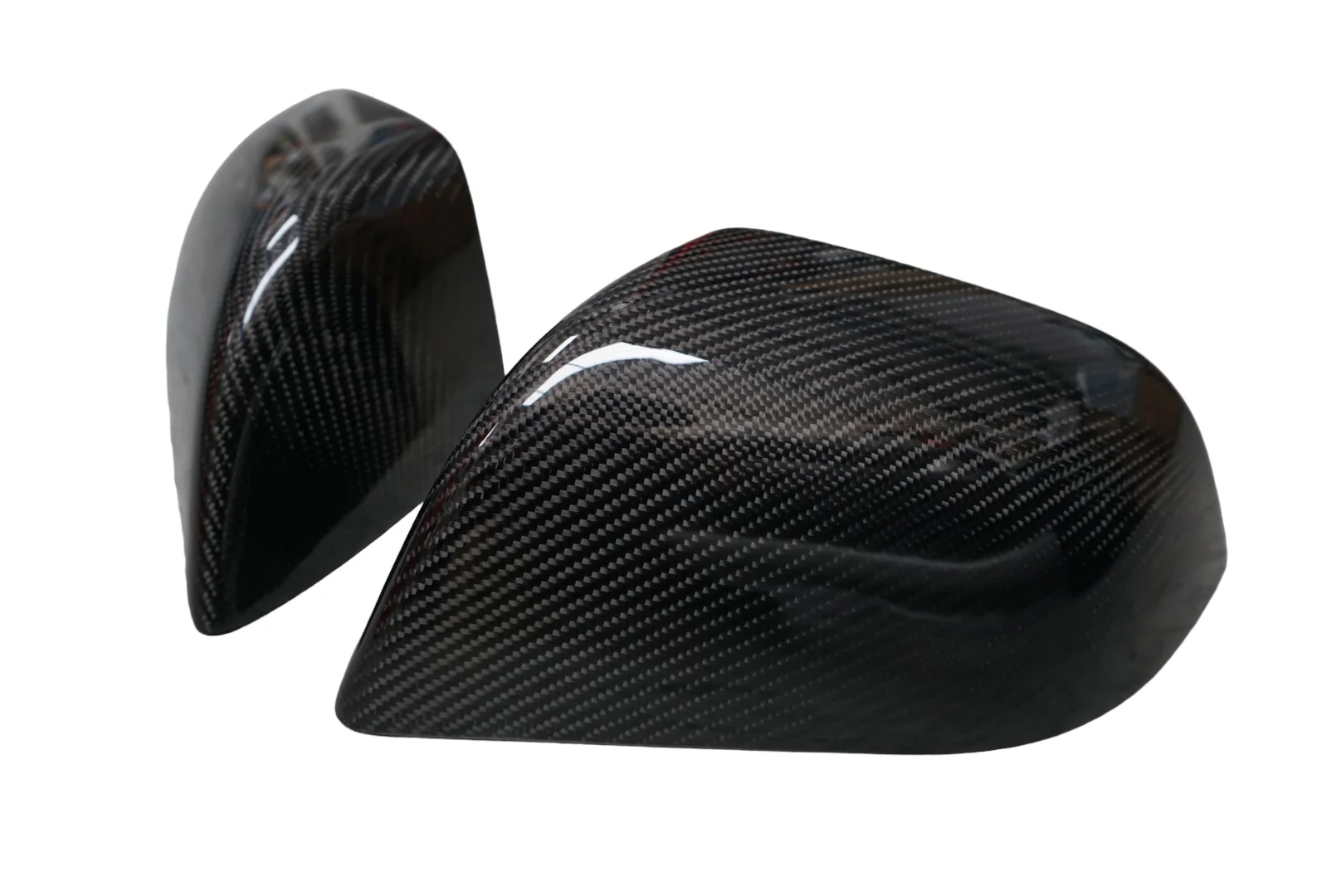 TESLA Model 3 Carbon Fibre Wing Mirror Covers (2017+ Models) - Image 3