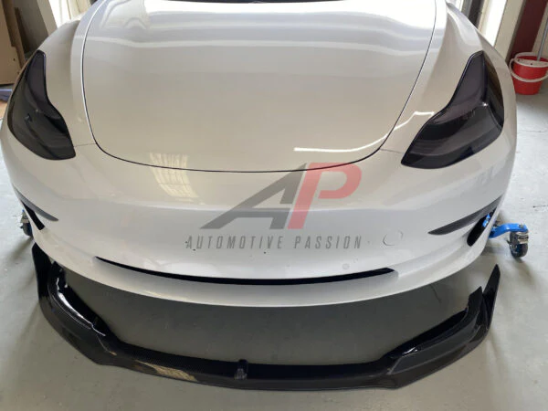 Tesla Model 3 PFL Carbon Fibre Front Splitter - Image 2