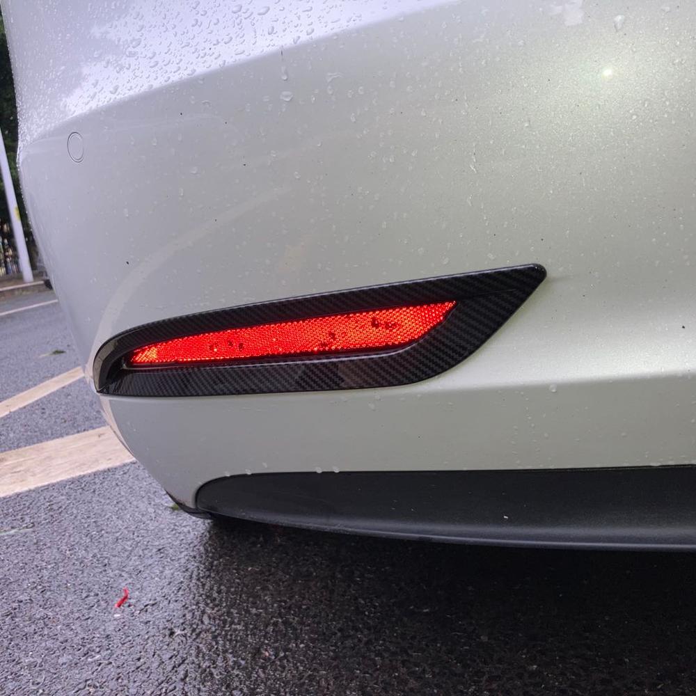 Tesla Model 3 Rear Reflector Surrounds / Canards (2017 Onwards) - Image 2