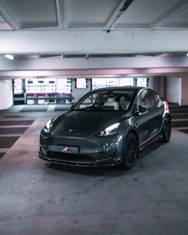 Tesla Model Y Carbon Fibre Front Splitter - Image 2