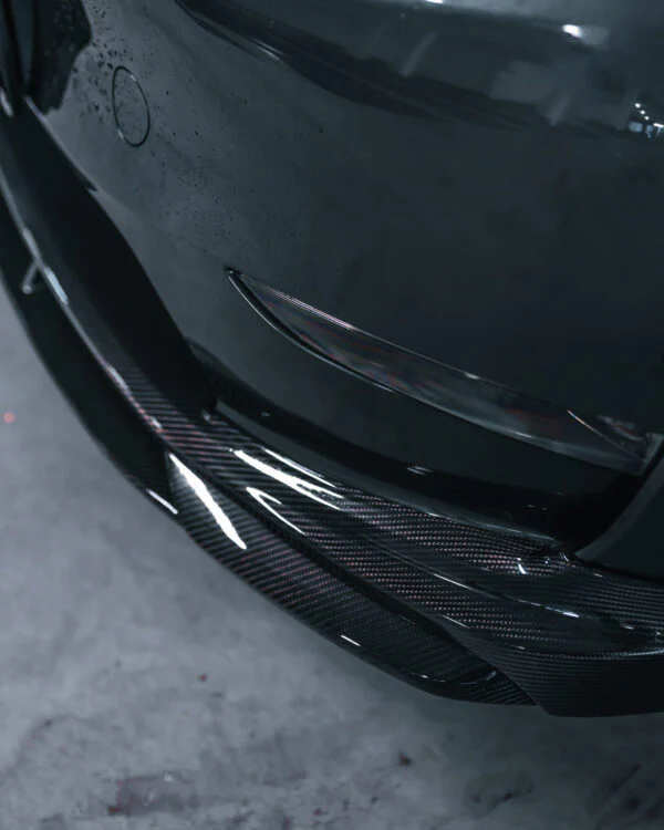Tesla Model Y Carbon Fibre Front Splitter - Image 3