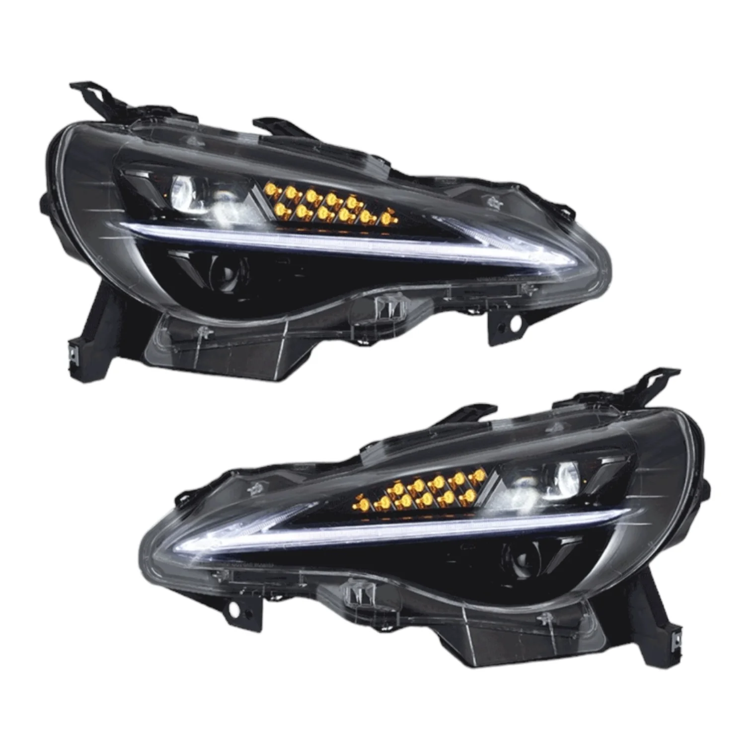 Toyota GT-86 / Subaru BRZ / Scion FRS Dual Beam Projector LED Headlights V2 (2012 - 2021 Models)