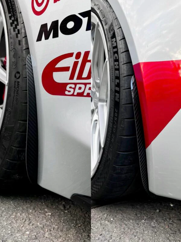 Toyota Supra A90/91 Carbon Fibre Arch Guards/Mud Flaps - Image 2