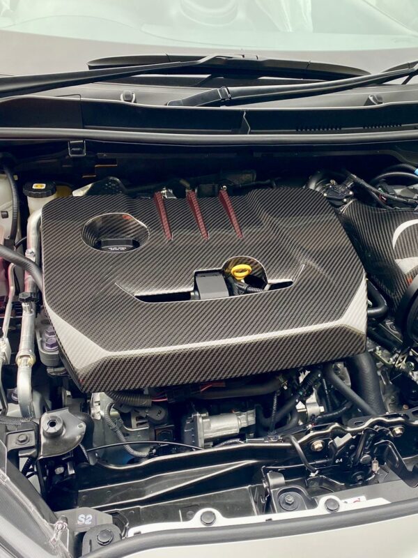 Toyota Yaris GR Dry Carbon Engine Cover - Image 3