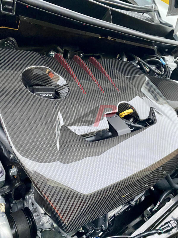 Toyota Yaris GR Dry Carbon Engine Cover - Image 4