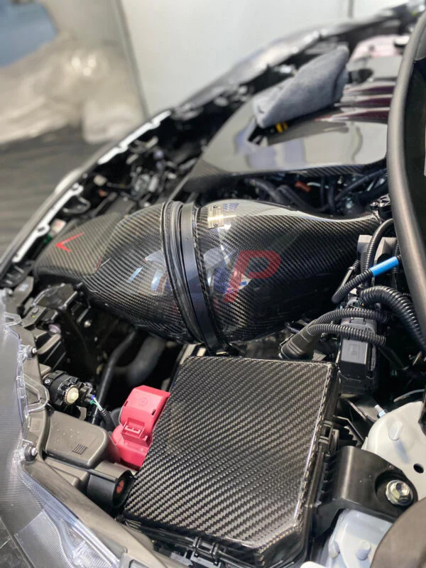 Toyota Yaris GR Fuse Box Cover Replacement Dry Carbon Fibre - Image 2