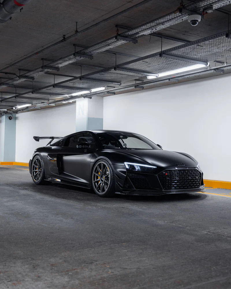 TRE Audi R8 4S Facelift Pre-Preg Carbon Fibre Front Splitter - Image 3