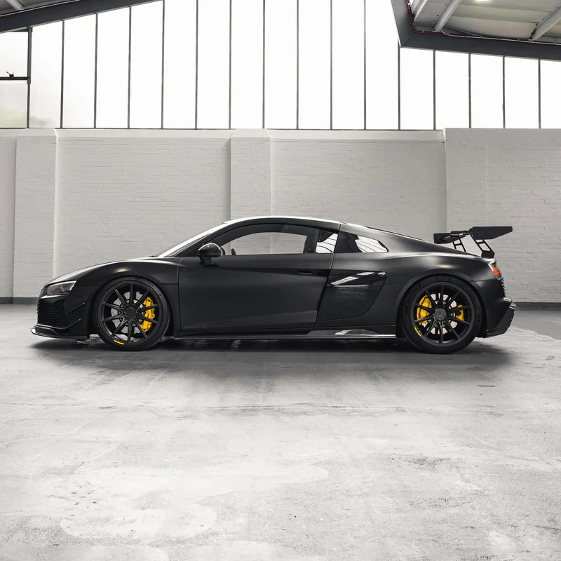 TRE Audi R8 4S Facelift Pre-Preg Carbon Fibre Front Splitter - Image 5