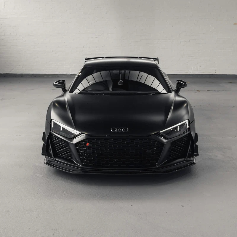 TRE Audi R8 4S Facelift Pre-Preg Carbon Fibre Front Splitter - Image 6