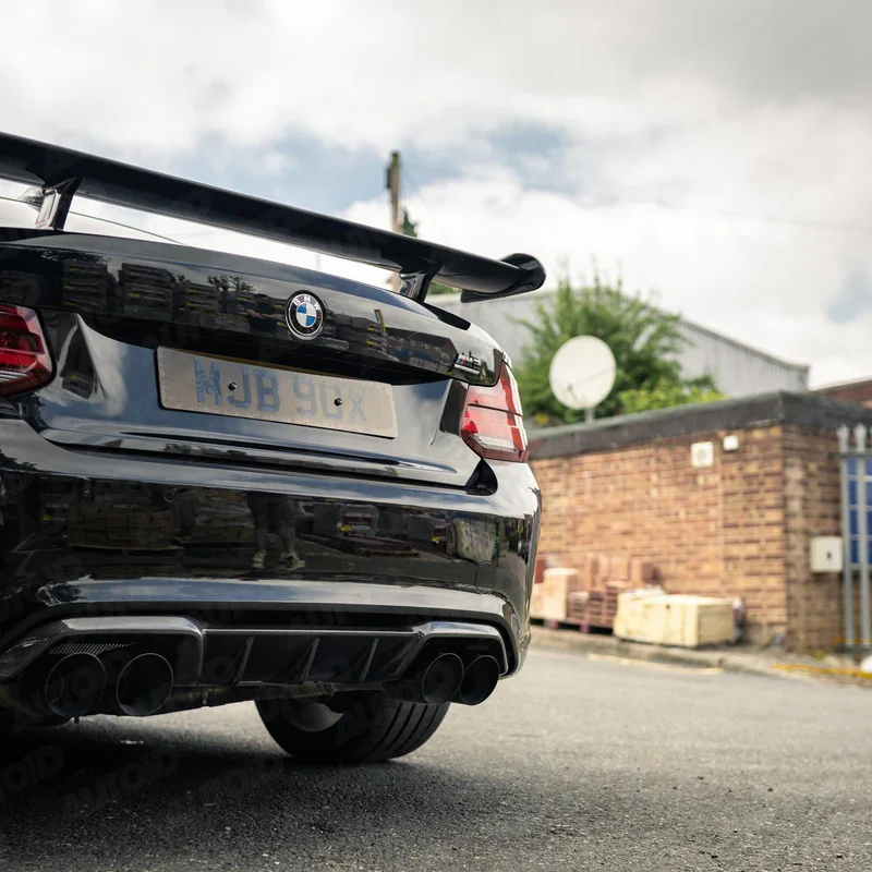 TRE BMW 2 Series F22, M2 & M2 Competition F87 (2014-2021) Pre-preg Carbon Fibre Rear Wing - Image 4