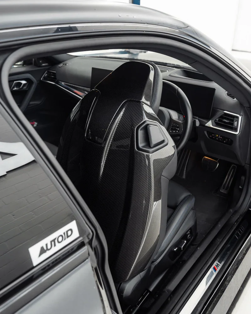 TRE BMW 2 Series G42, M4 G82, M2 G87 Pre-Preg Carbon Fibre Full Seat Back Covers - Image 2