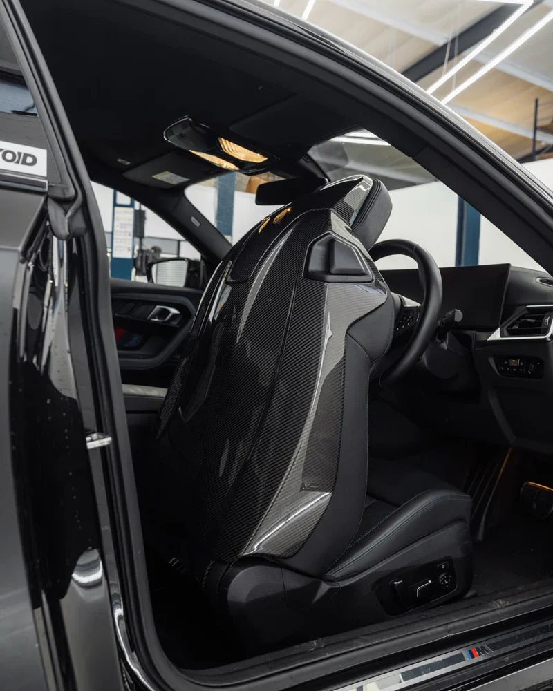 TRE BMW 2 Series G42, M4 G82, M2 G87 Pre-Preg Carbon Fibre Full Seat Back Covers - Image 4