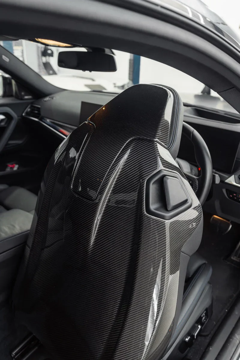TRE BMW 2 Series G42, M4 G82, M2 G87 Pre-Preg Carbon Fibre Full Seat Back Covers - Image 6