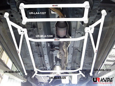 Ultra Racing Nissan X-Trail Gen 2 Front Lower Brace URLA4-1227