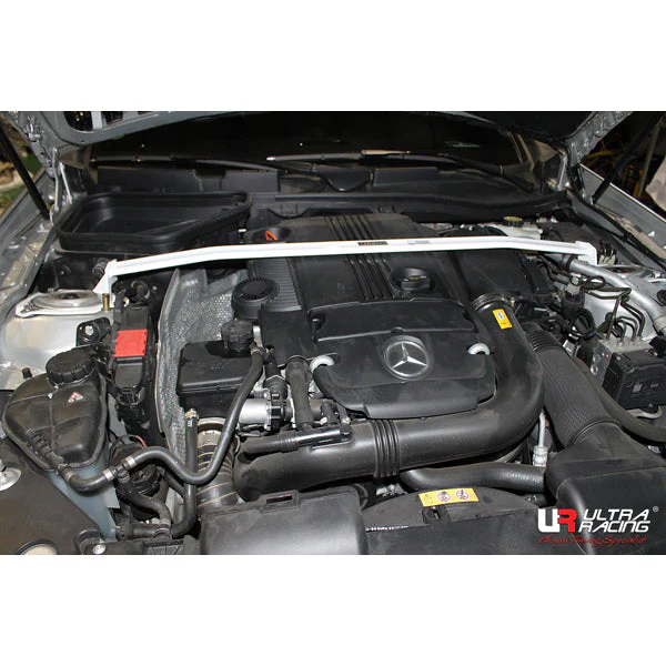 Ultra Racing Mercedes SLK (R172) Front Strut Brace URKR-TW2-3019