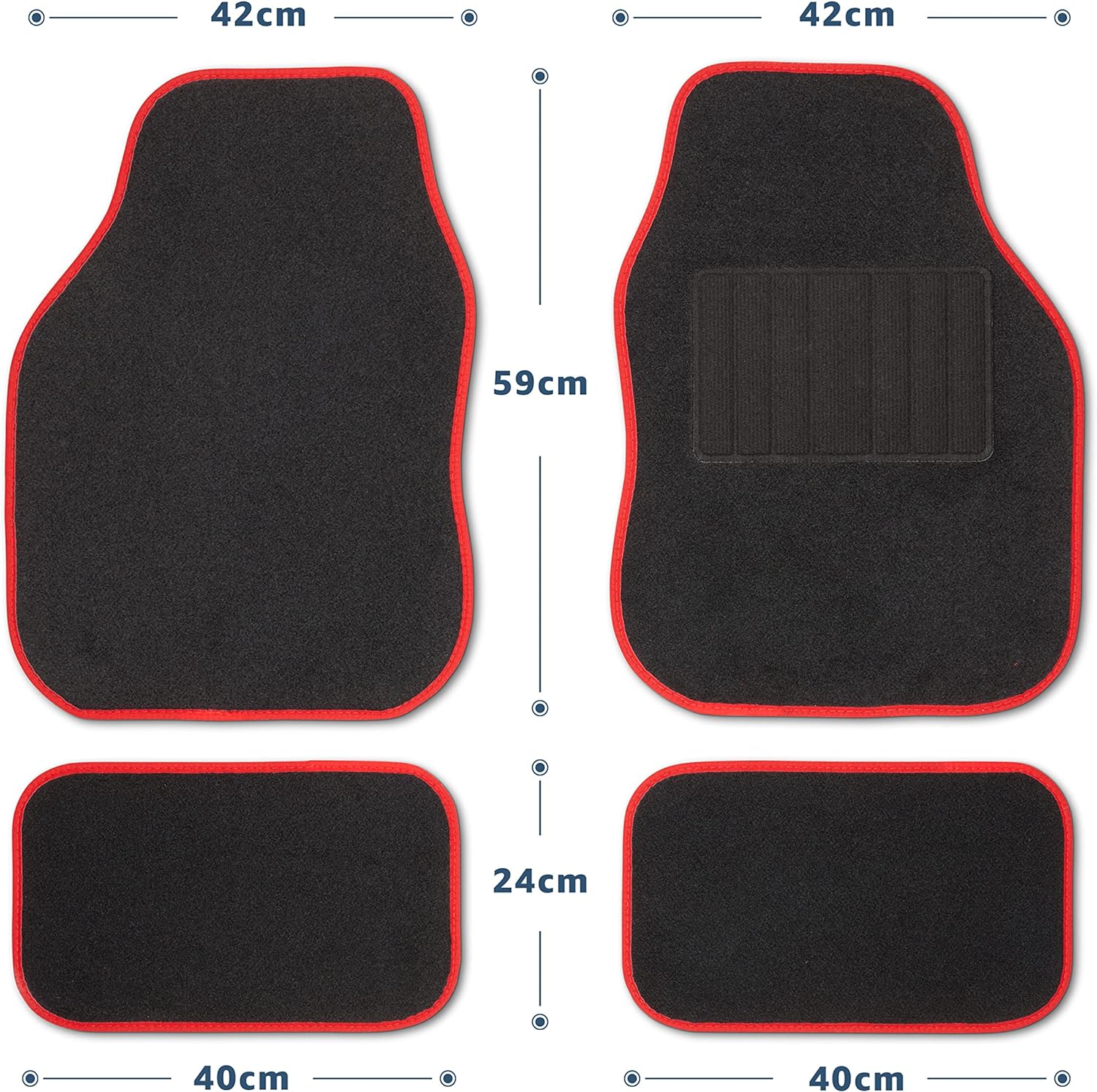 Universal Car Mats - Carpet - Image 10