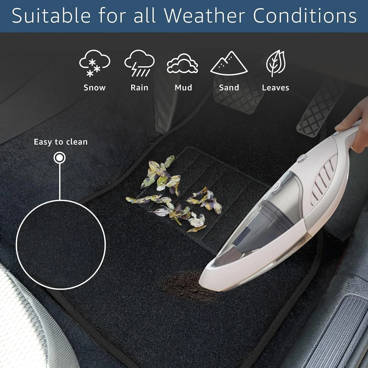 Universal Car Mats - Carpet - Image 4