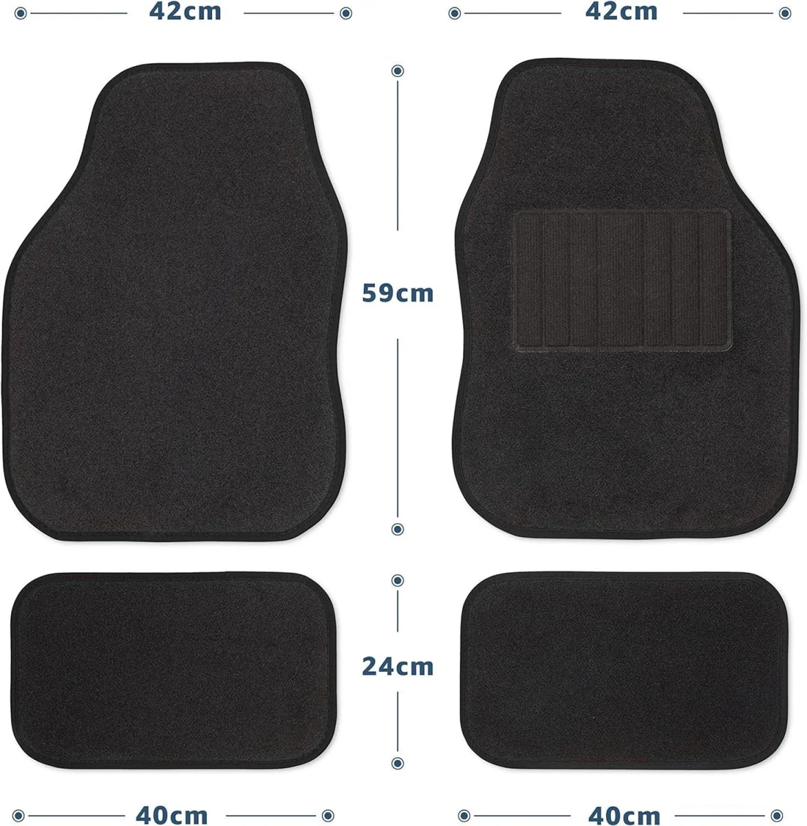 Universal Car Mats - Carpet - Image 6