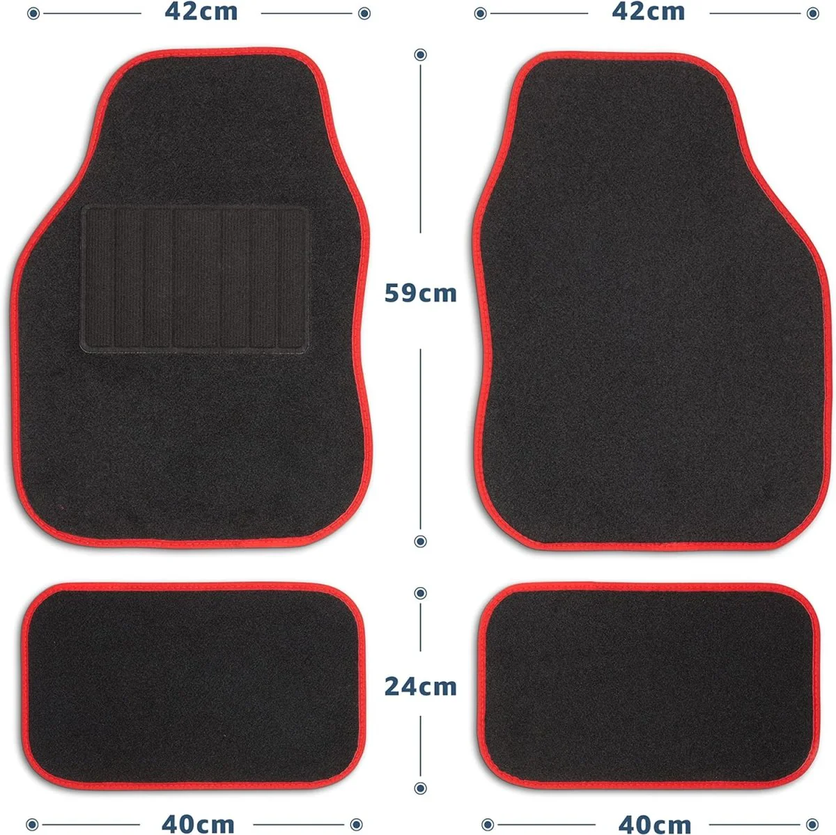 Universal Car Mats - Carpet - Image 9