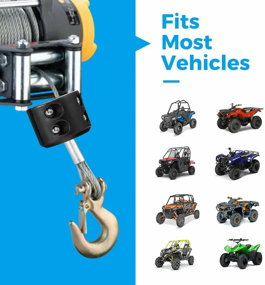 UTV / ATV Quad Bike Winch Cable Protector / Winch Stopper - Image 4