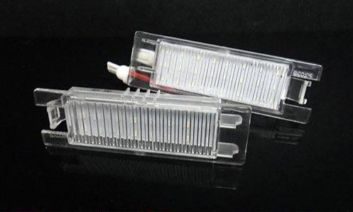 Vauxhall / Opel Corsa E LED Number Plate Lights (Error Code Free / 2014 - 2020)