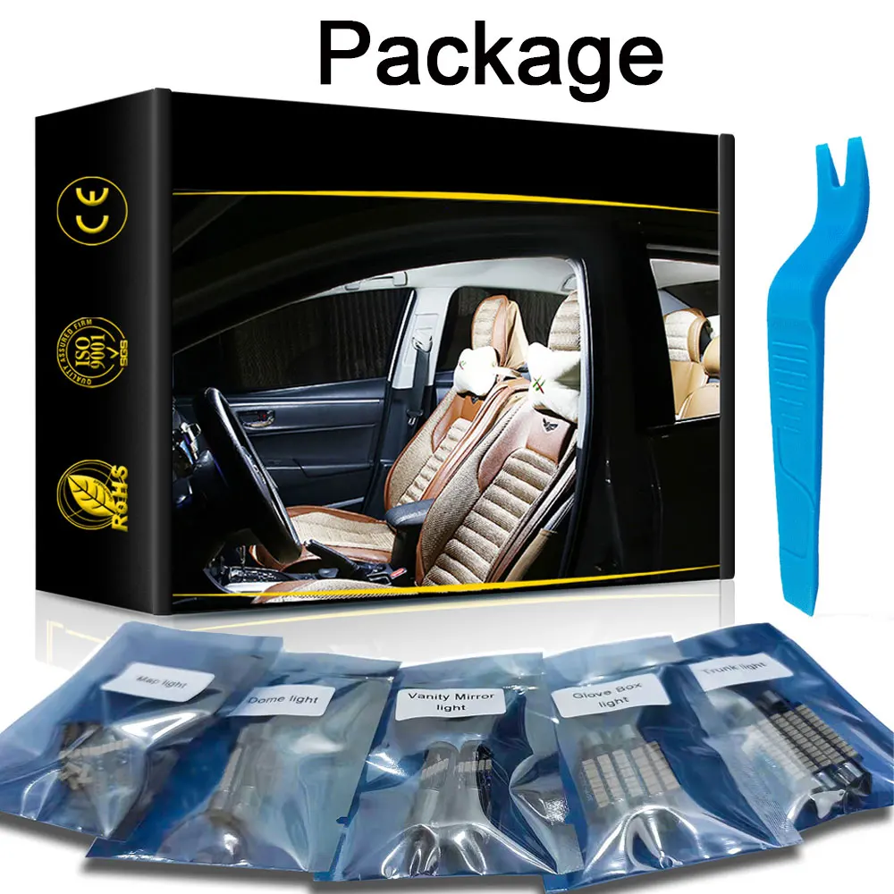 Volkswagen Caddy MK3 MK4 Interior LED Lighting Kit (2004 - 2018 Models) - Image 2