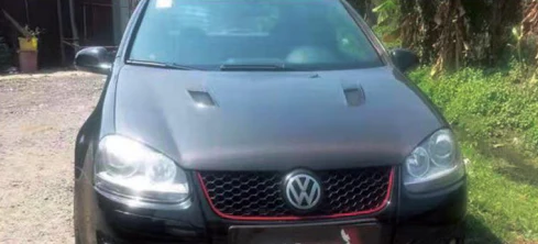 Volkswagen Golf MK5 LY Style Carbon Fibre Bonnet / Hood (2004 - 2009 Models) DAS - Image 2
