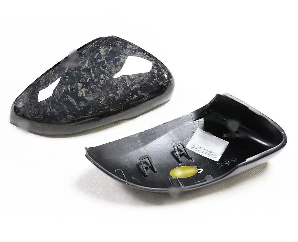 Volkswagen Golf MK6 Genuine Forged Carbon Fibre Wing Replacement Mirror Covers (2009-2013) - Image 4