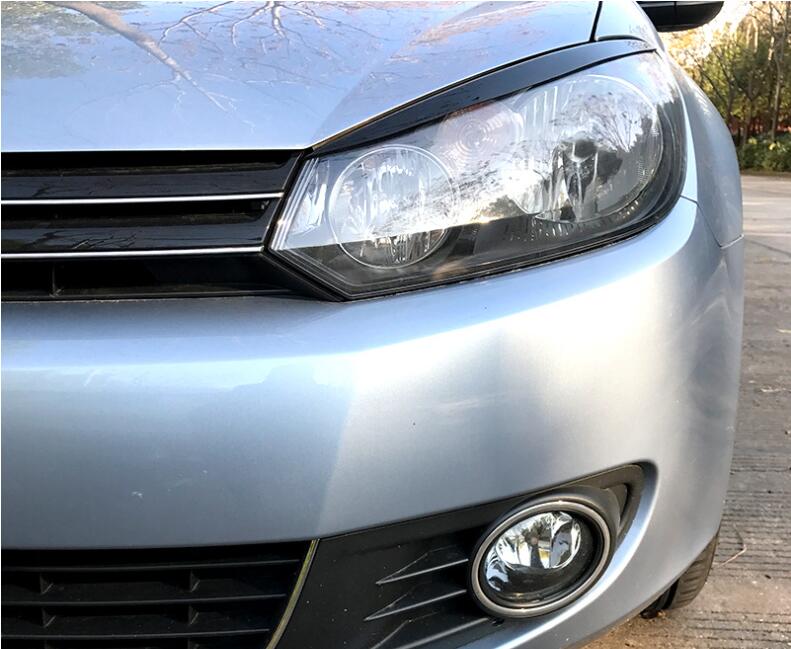 Volkswagen Golf MK6 Headlight Eyebrows (2008-2013 Models) - Image 2