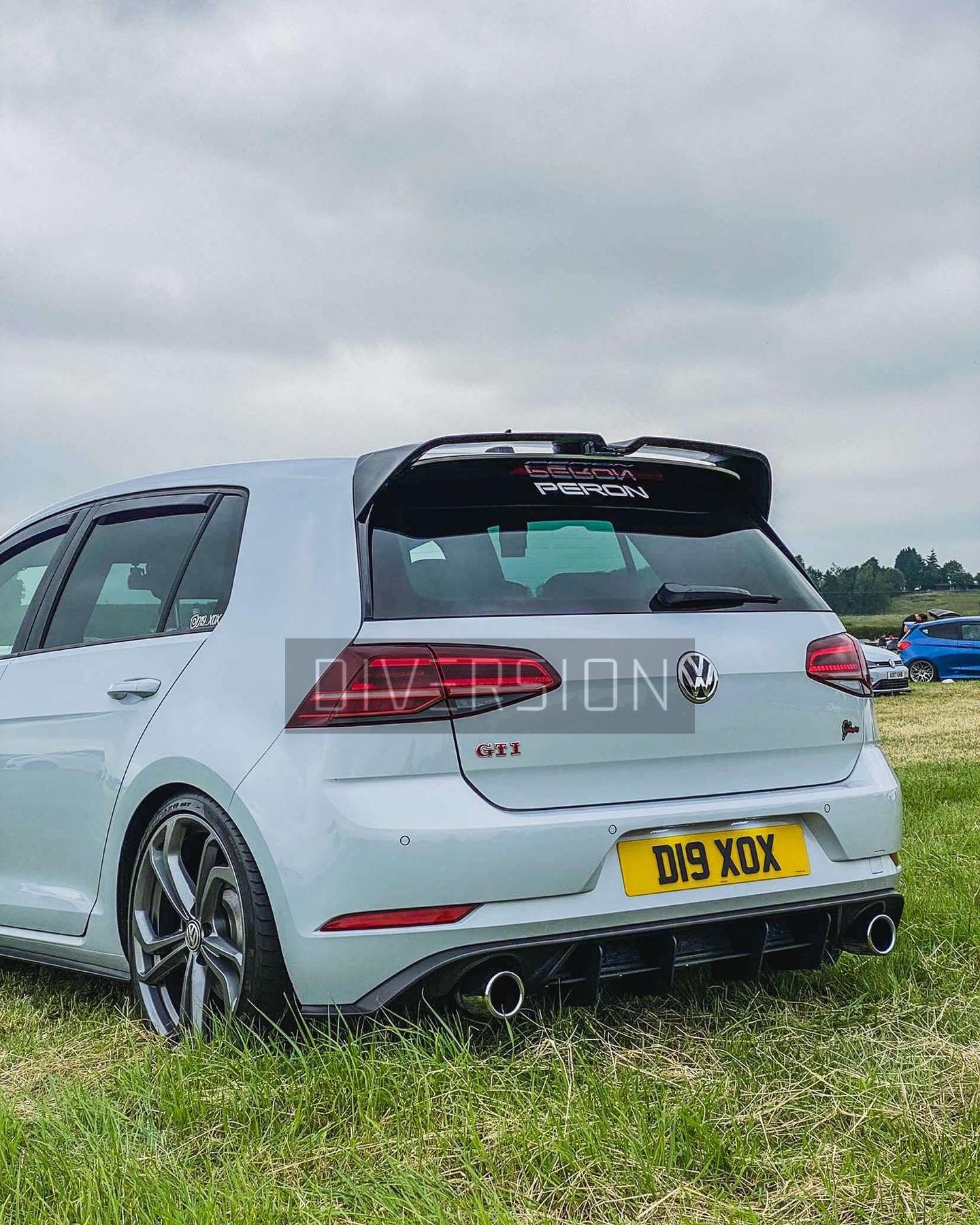 Volkswagen Golf MK7/7.5 GTI / R / R Line / GTD Oettinger Style Gloss Black Spoiler (2013 - 2020 Models) - Image 3