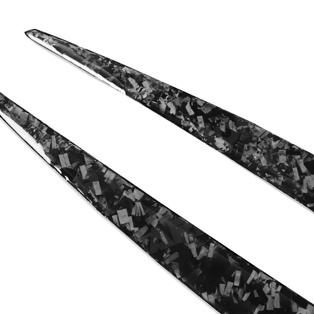 Volkswagen Golf MK7 / MK7.5 Genuine Forged Carbon Fibre Eyebrows (2013 - 2019) - Image 2