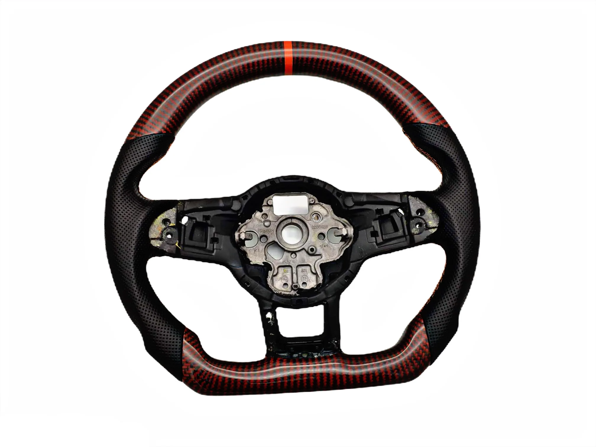 Volkswagen Golf MK7 / MK7.5 GTI / GTD / R-Line / R Carbon Fibre Steering Wheel (CUSTOM / 2013 - 2020 Models) - Image 4