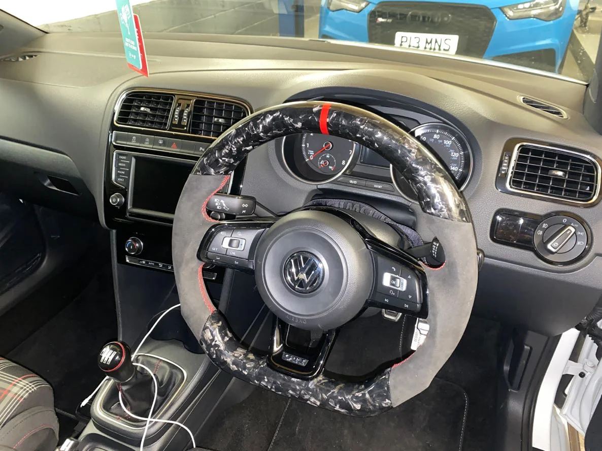 Volkswagen Golf MK7 / MK7.5 GTI / GTD / R-Line / R Carbon Fibre Steering Wheel (CUSTOM / 2013 - 2020 Models) - Image 5