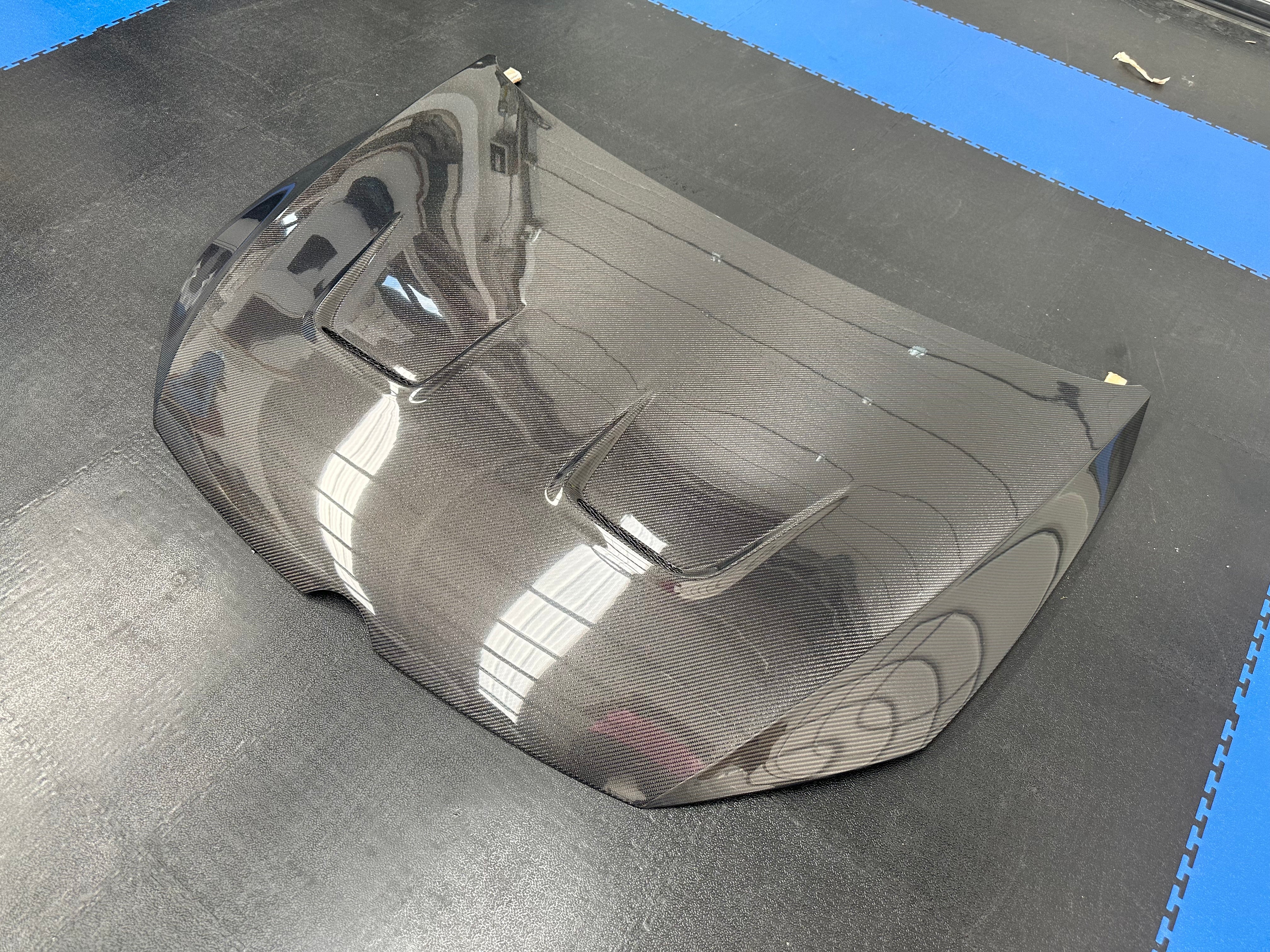 Volkswagen Golf MK7 / MK7.5 RR Style Carbon Fibre Vented Bonnet (Replacement) 2013 - 2021 / DAS - Image 3