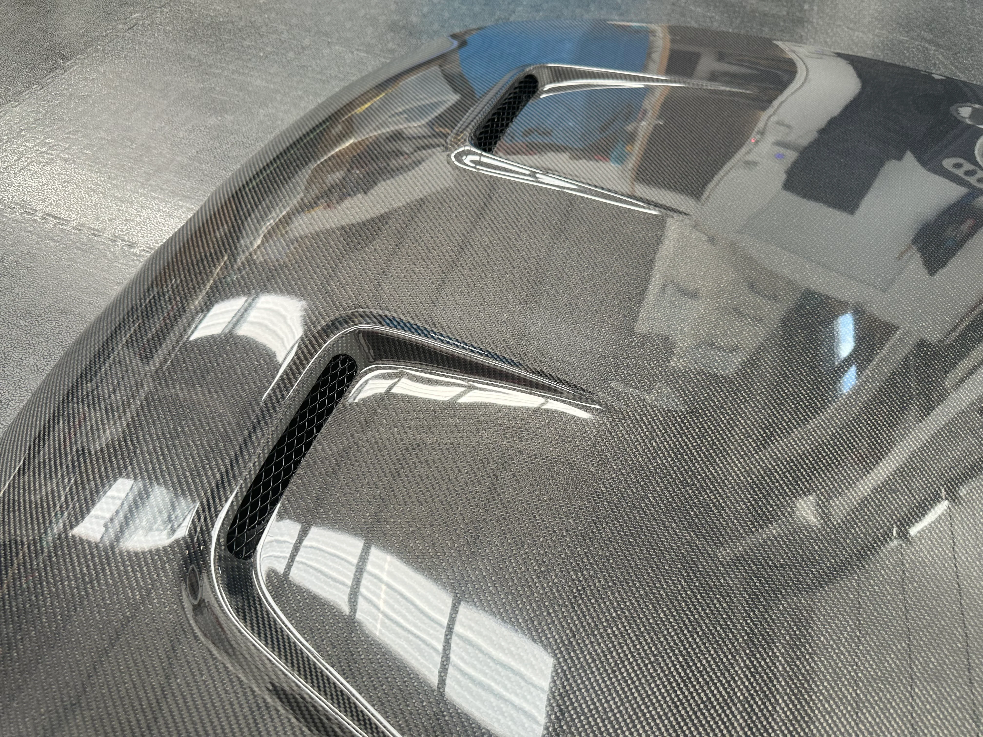 Volkswagen Golf MK7 / MK7.5 RR Style Carbon Fibre Vented Bonnet (Replacement) 2013 - 2021 / DAS - Image 6
