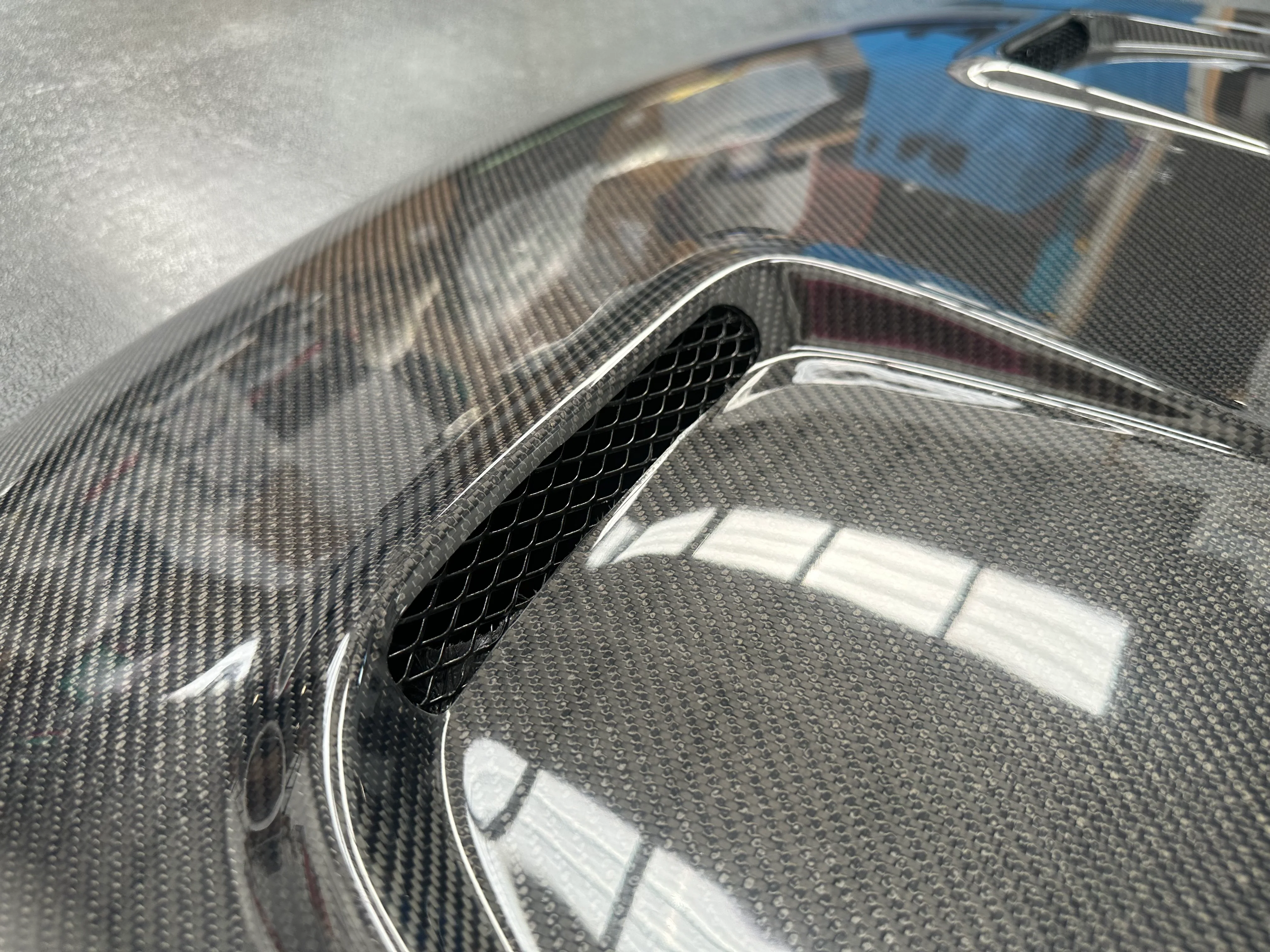 Volkswagen Golf MK7 / MK7.5 RR Style Carbon Fibre Vented Bonnet (Replacement) 2013 - 2021 / DAS - Image 7